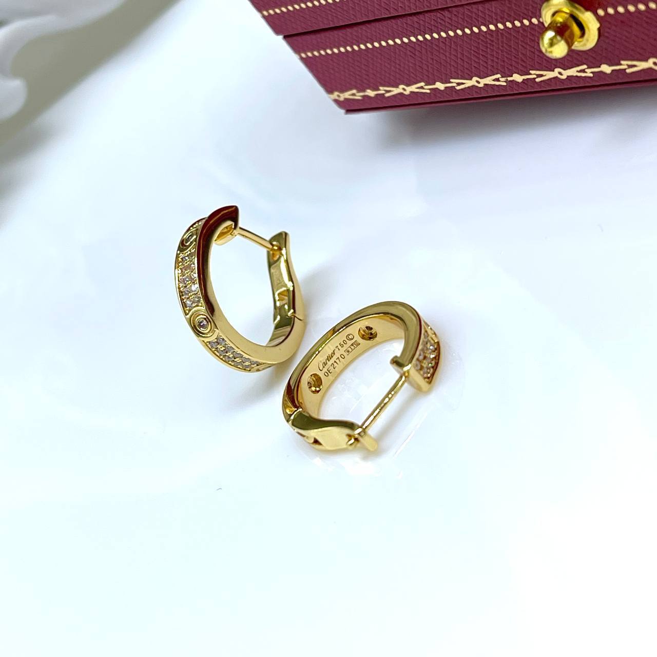 Серьги Cartier Love 2