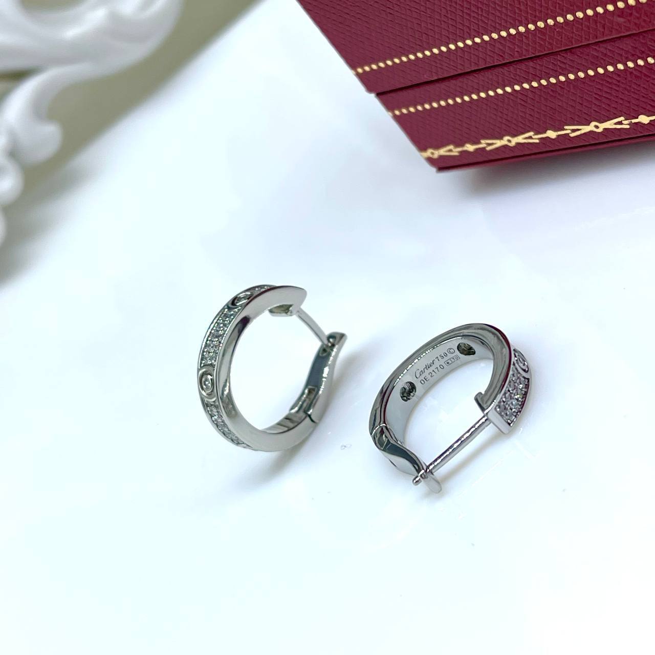 Серьги Cartier Love 2