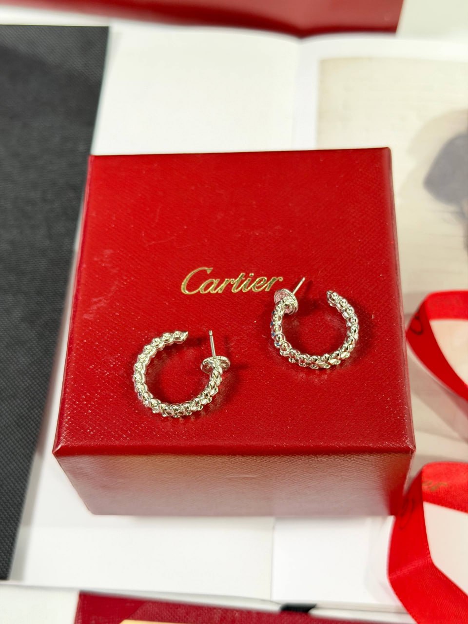 Серьги Cartier 3