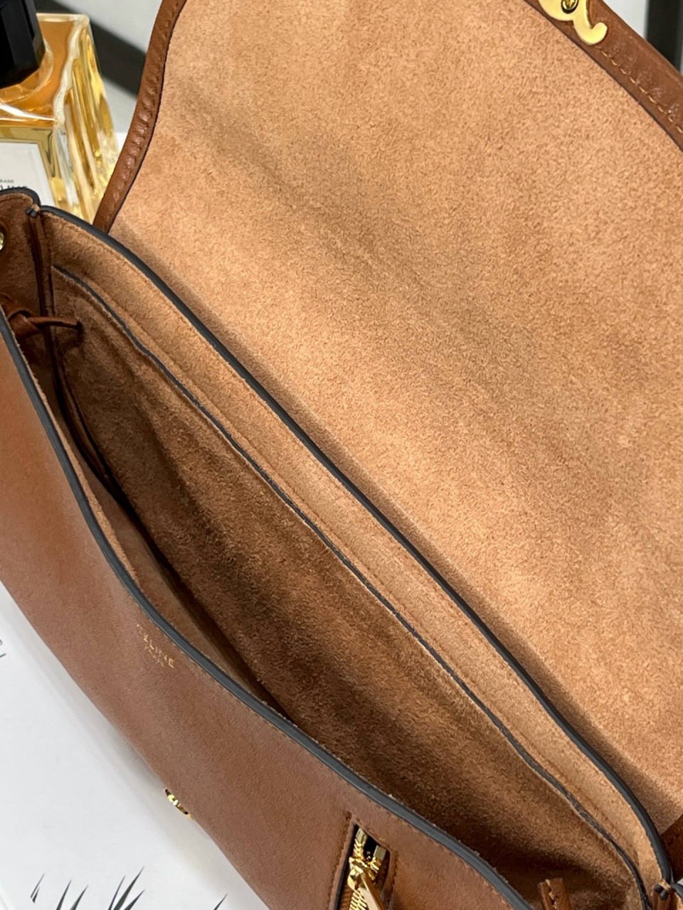 Сумка Celine Half Moon Soft Triomphe 8
