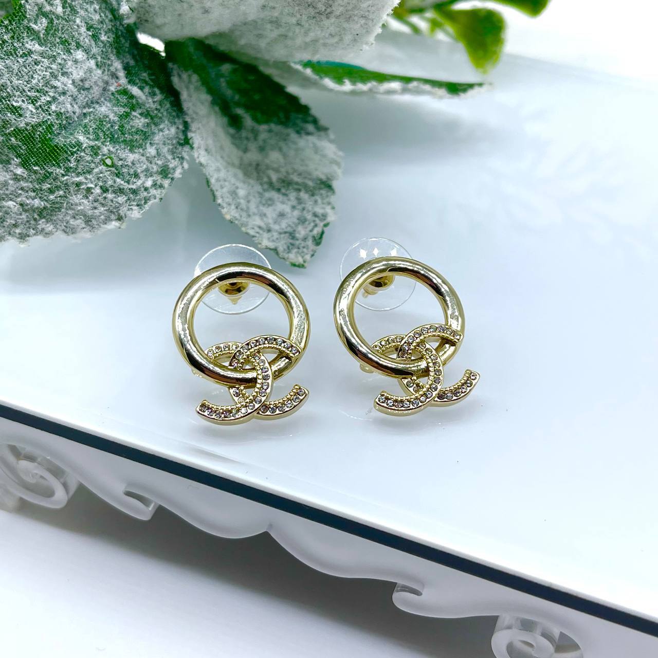 Серьги Chanel 2