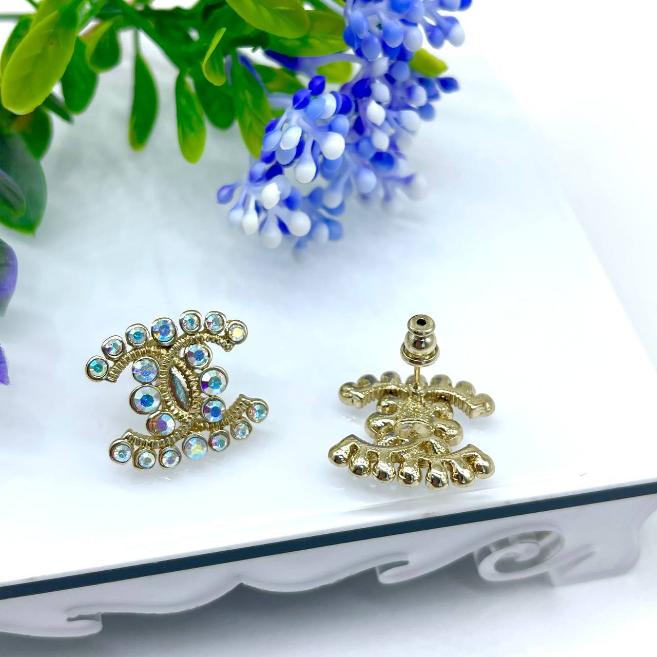 Серьги Chanel 2