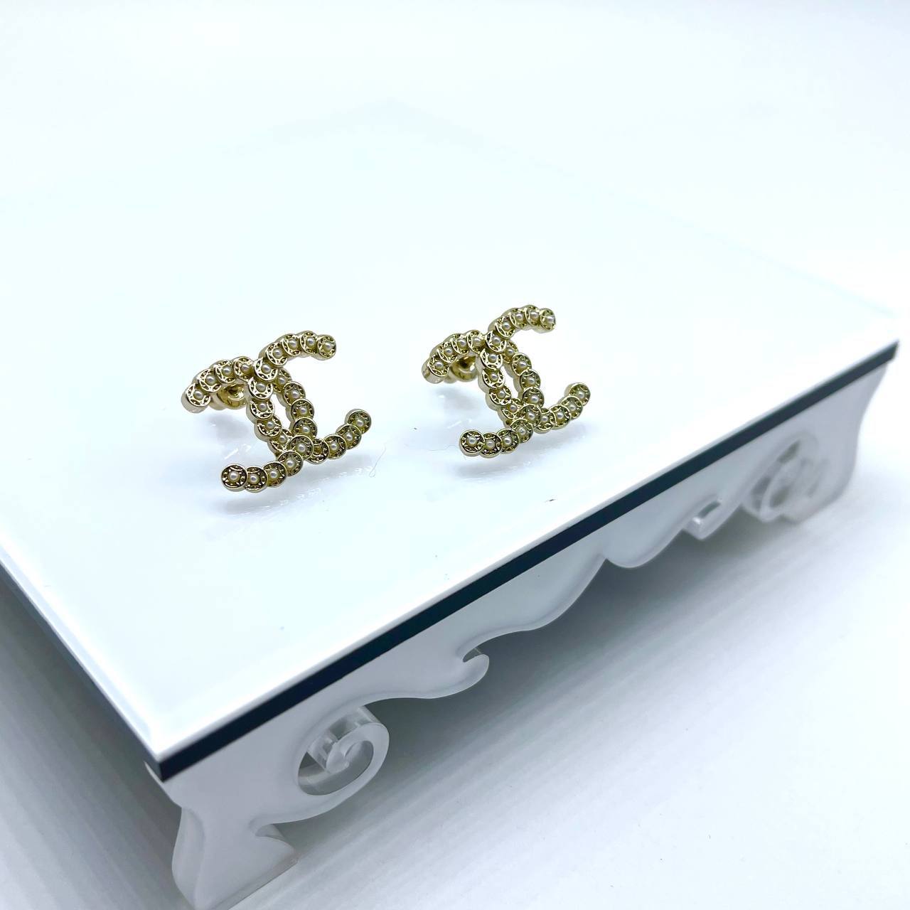 Серьги Chanel