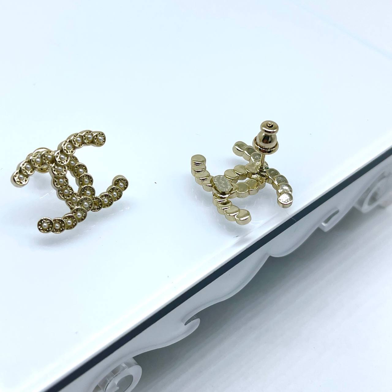 Серьги Chanel 2