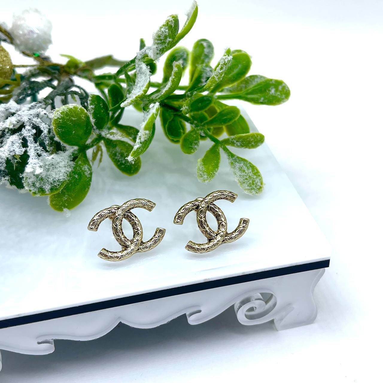 Серьги Chanel 2