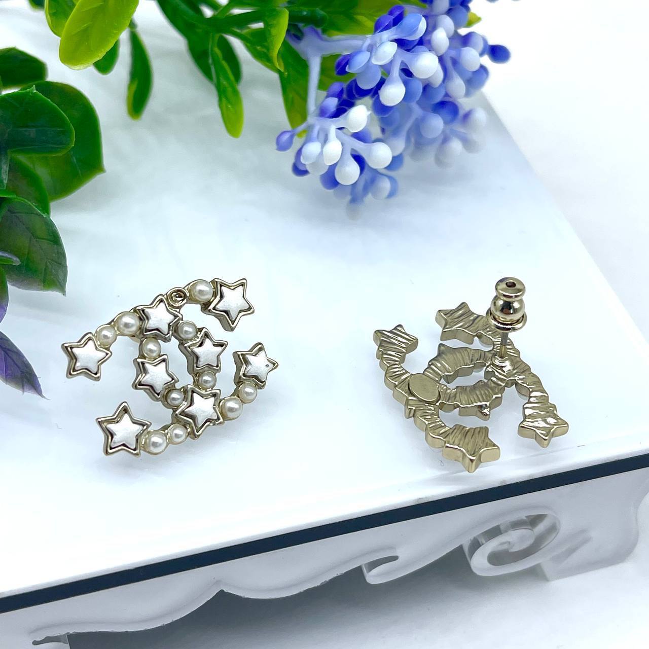 Серьги Chanel 2