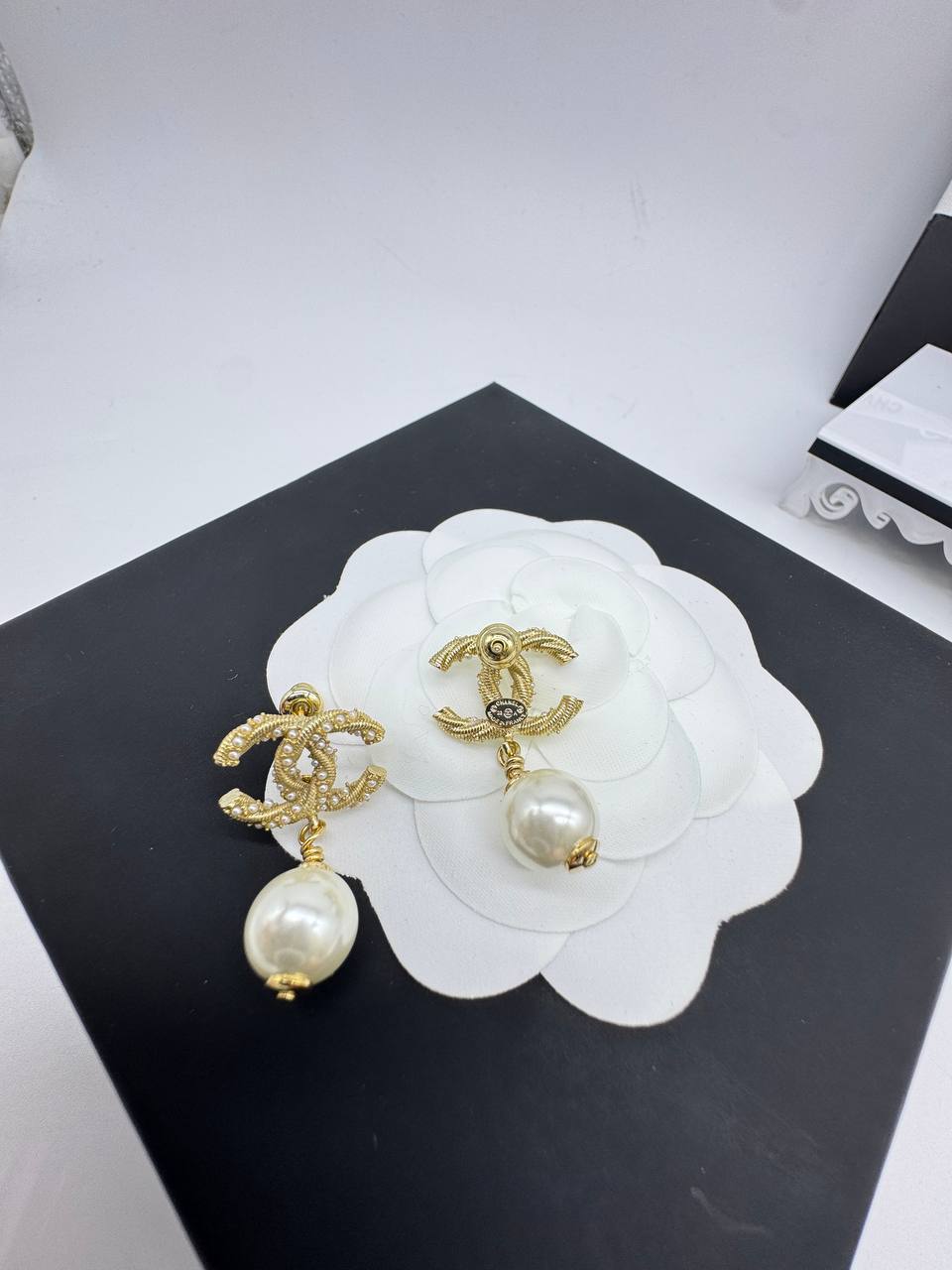 Серьги Chanel 2
