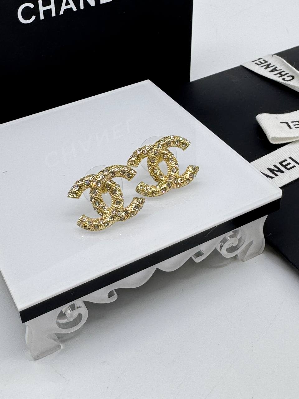 Серьги Chanel 2