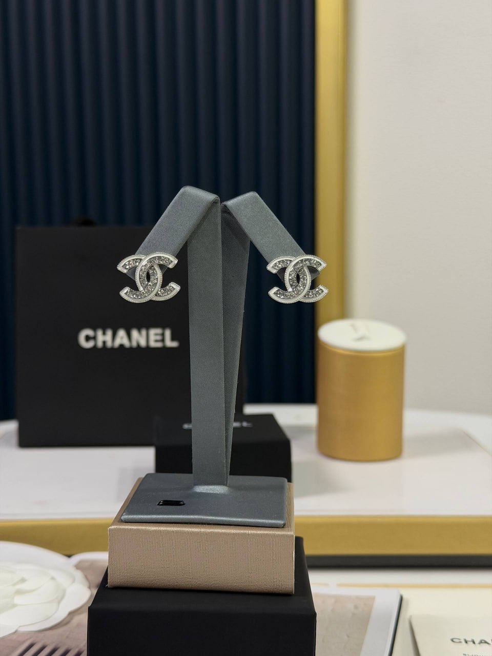 Серьги Chanel