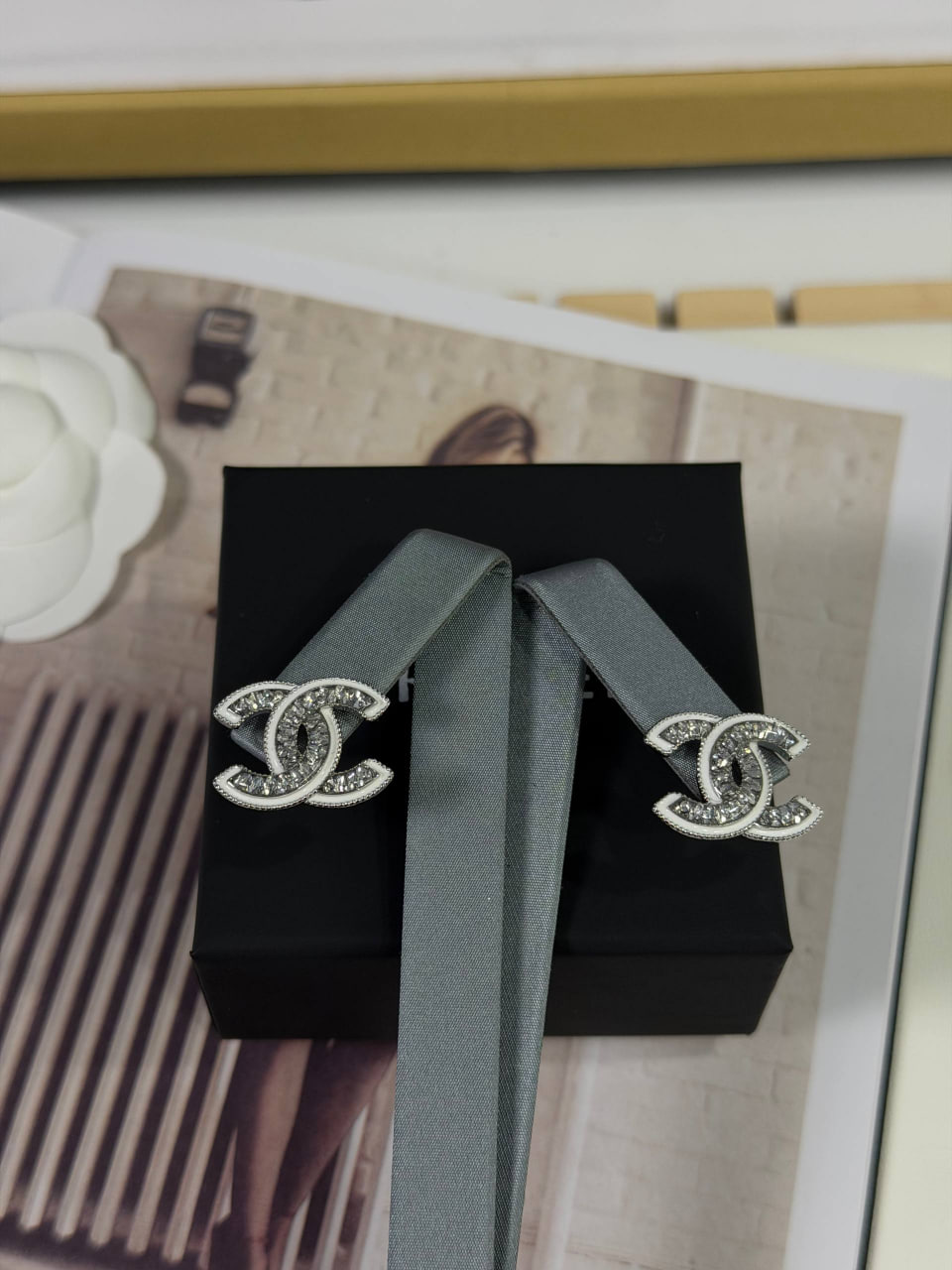 Серьги Chanel 3