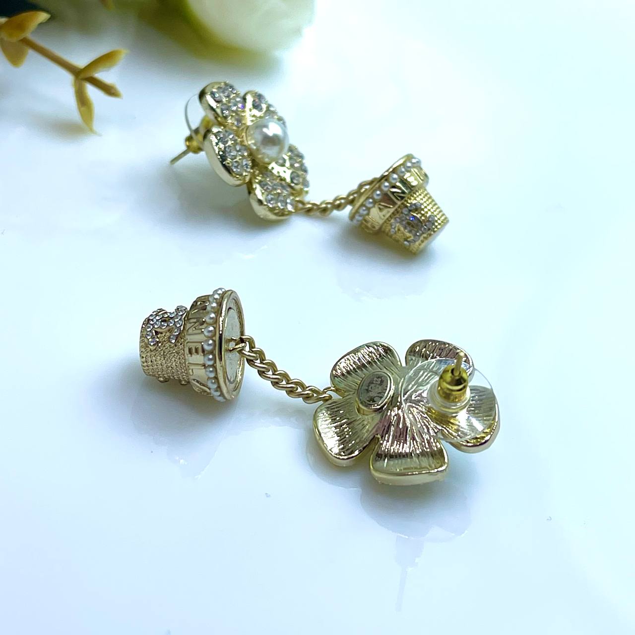 Серьги Chanel 2