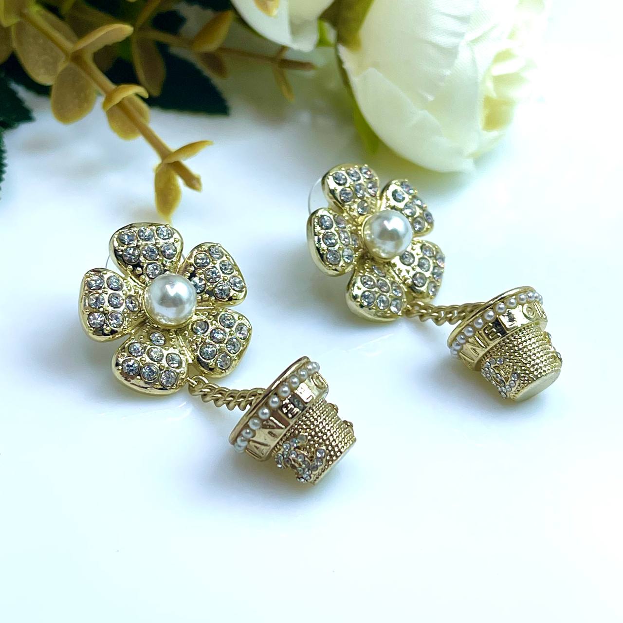 Серьги Chanel 4