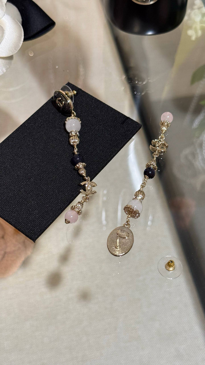 Серьги Chanel 4