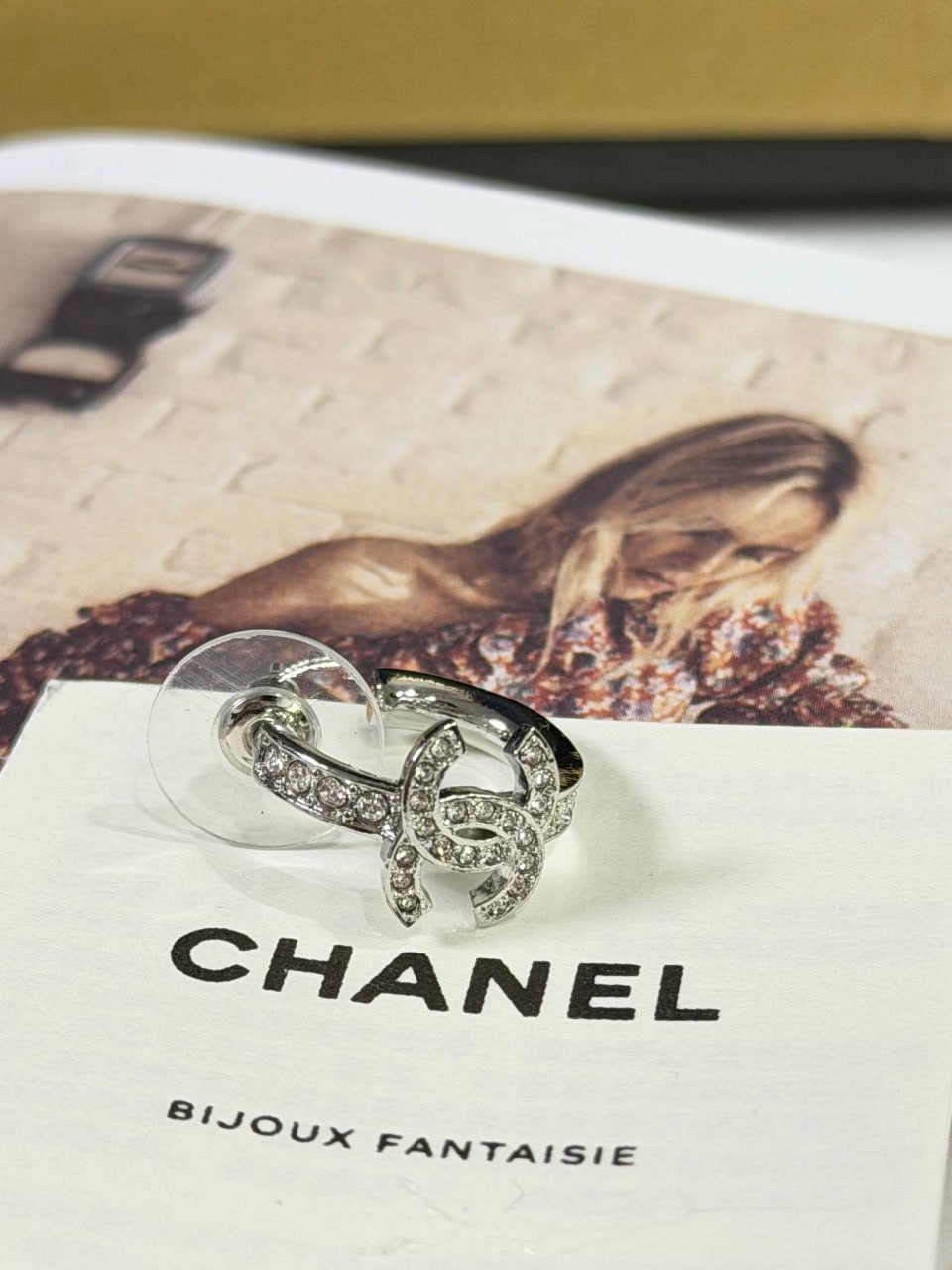 Серьги Chanel 6