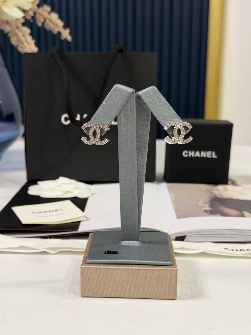 Серьги Chanel