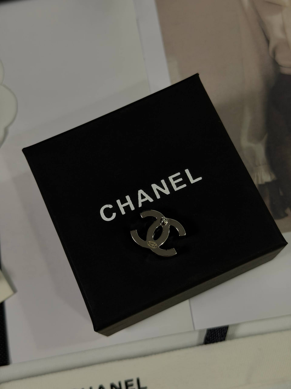 Серьги Chanel 4