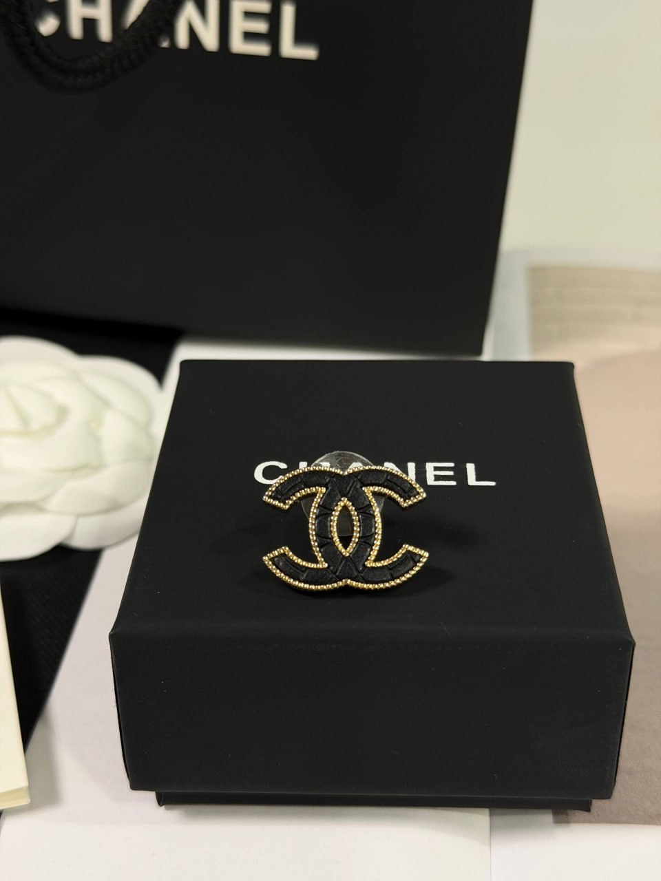 Серьги Chanel 4