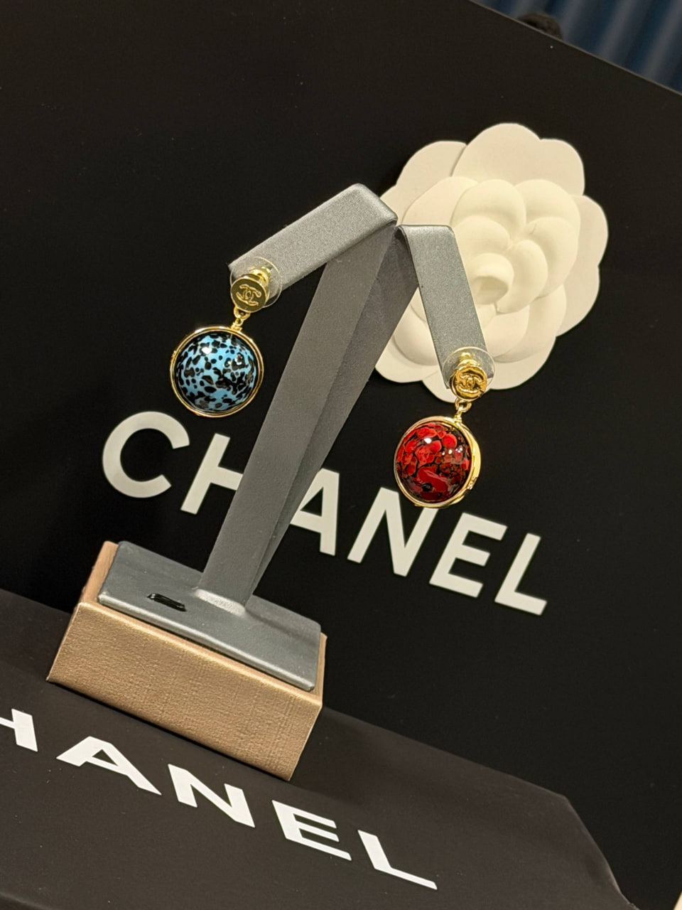 Серьги Chanel 2