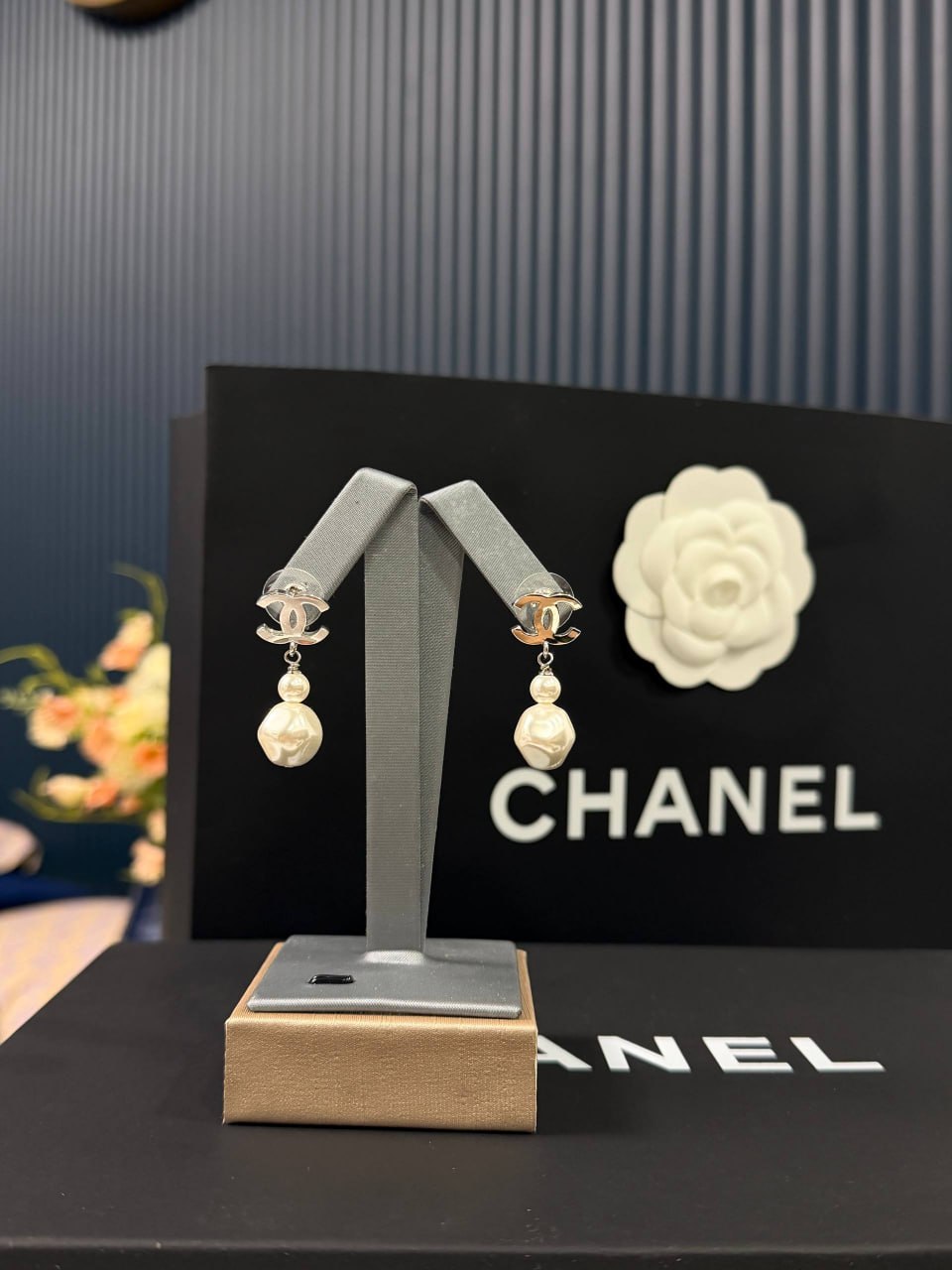 Серьги Chanel