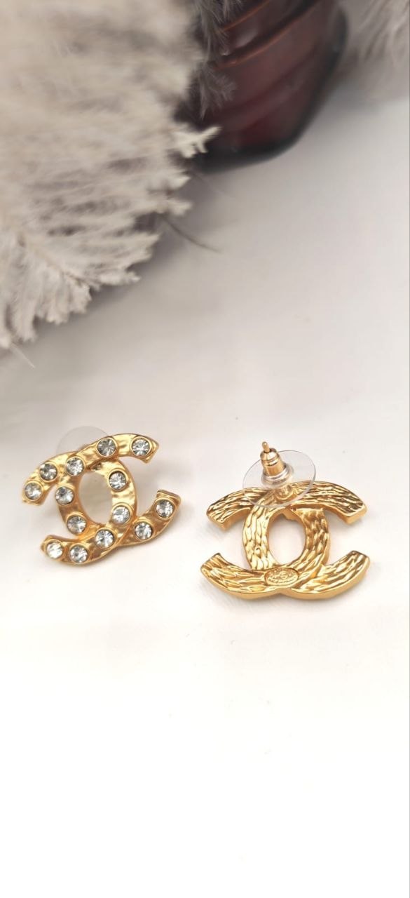 Серьги Chanel 2
