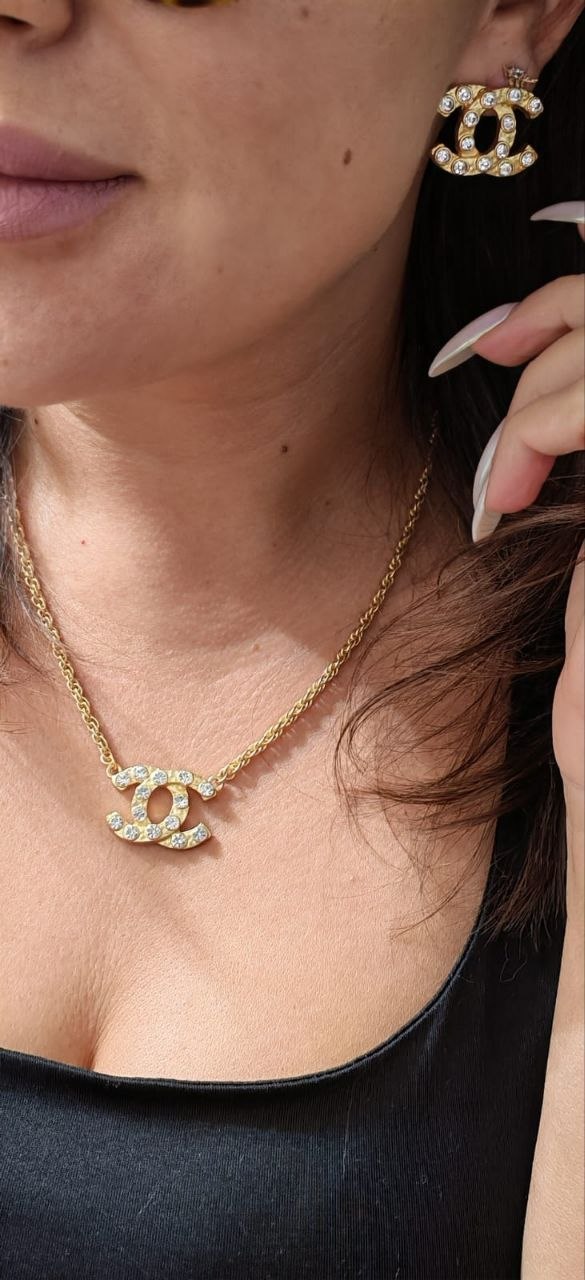 Серьги Chanel 3