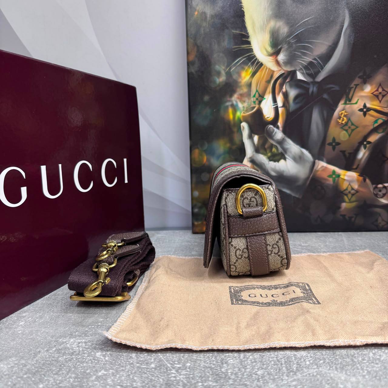 Сумка Gucci Ophidia Super Mini 4