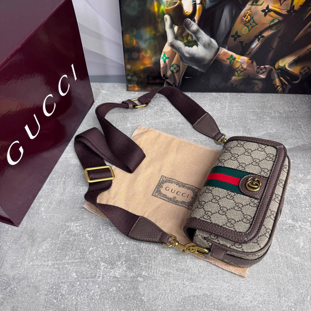 Сумка Gucci Ophidia Super Mini 6