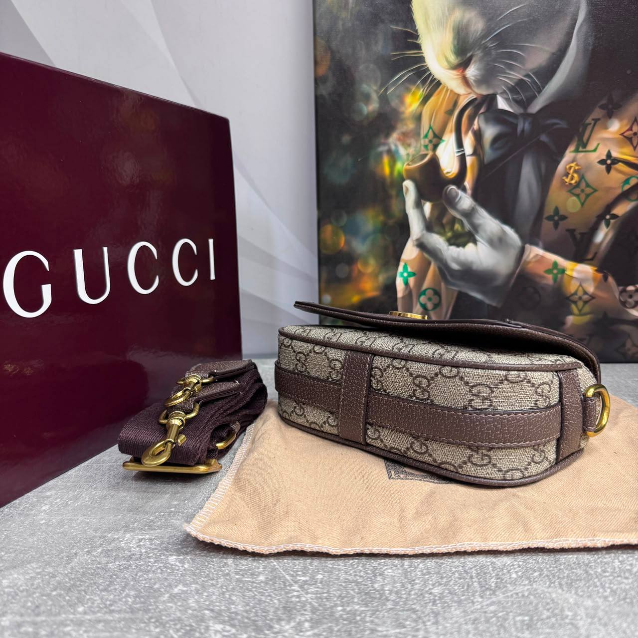 Сумка Gucci Ophidia Super Mini 7