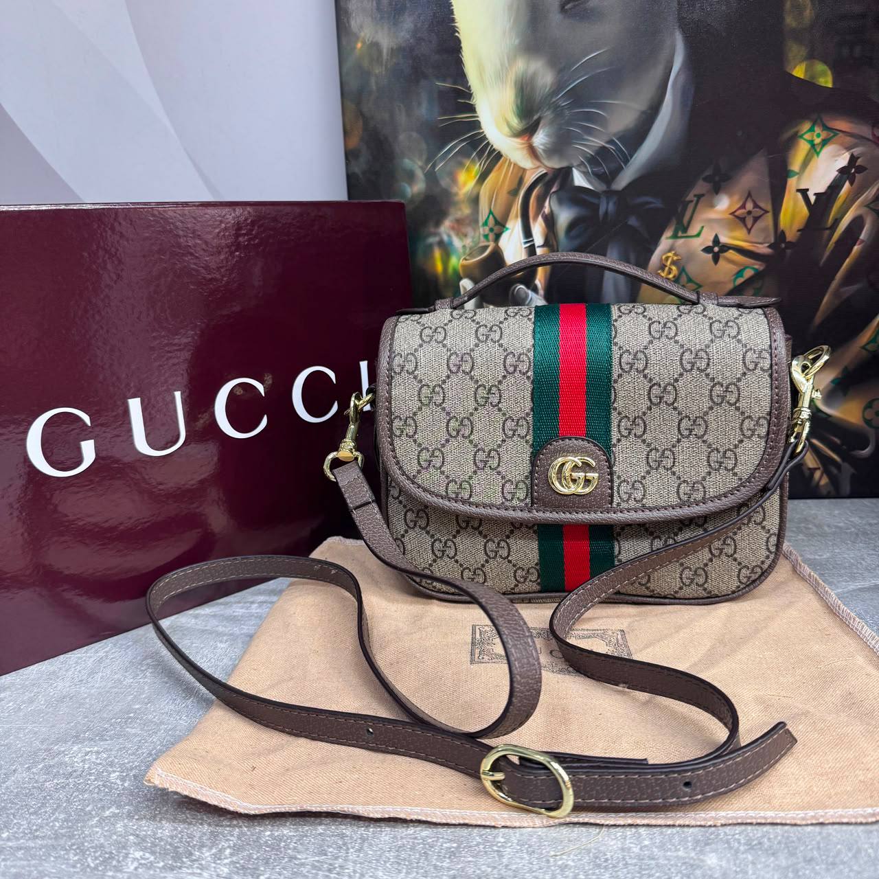 Сумка Gucci Ophidia Mini 2
