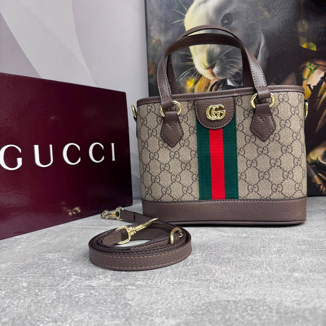 Сумка Gucci Ophidia small tote