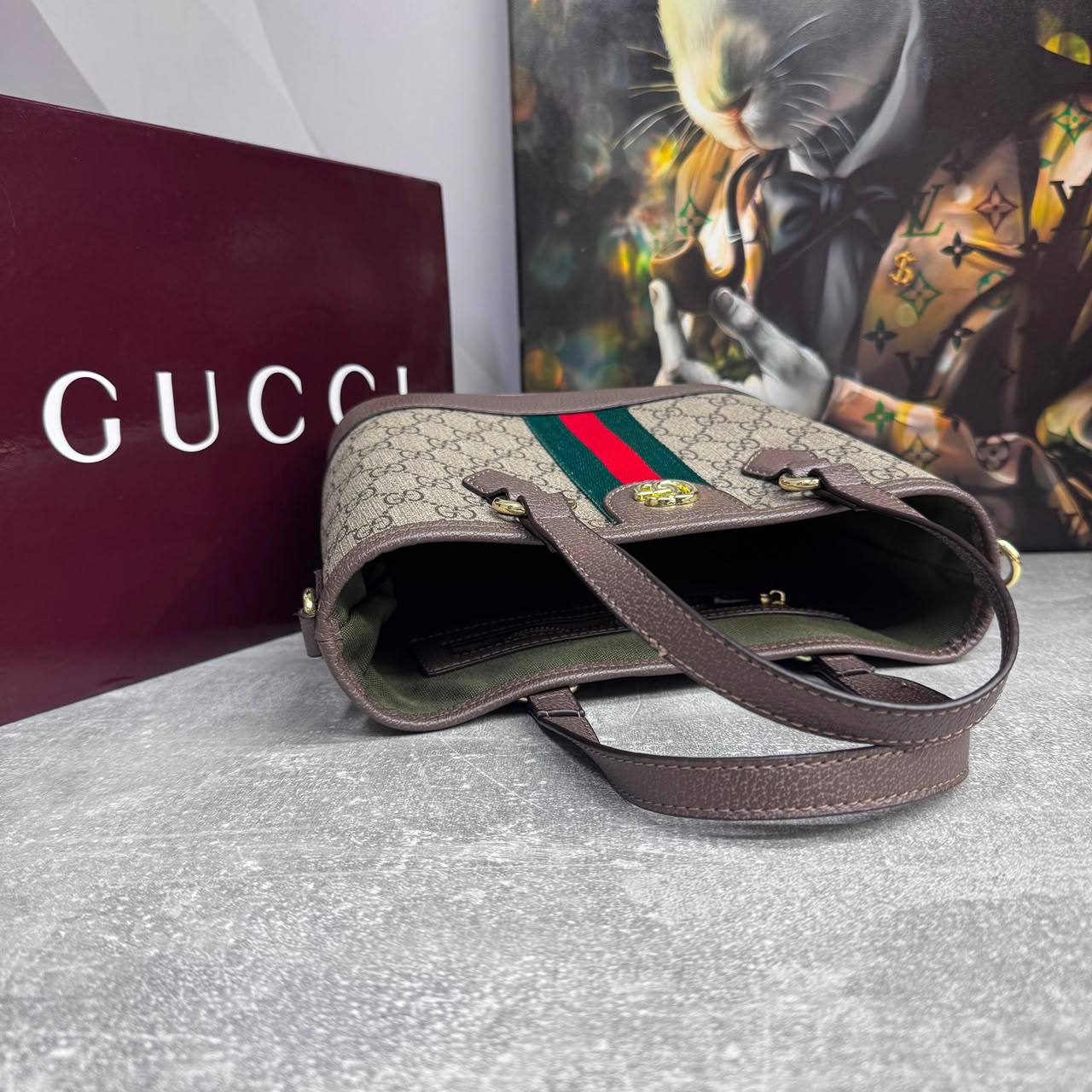 Сумка Gucci Ophidia small tote 7