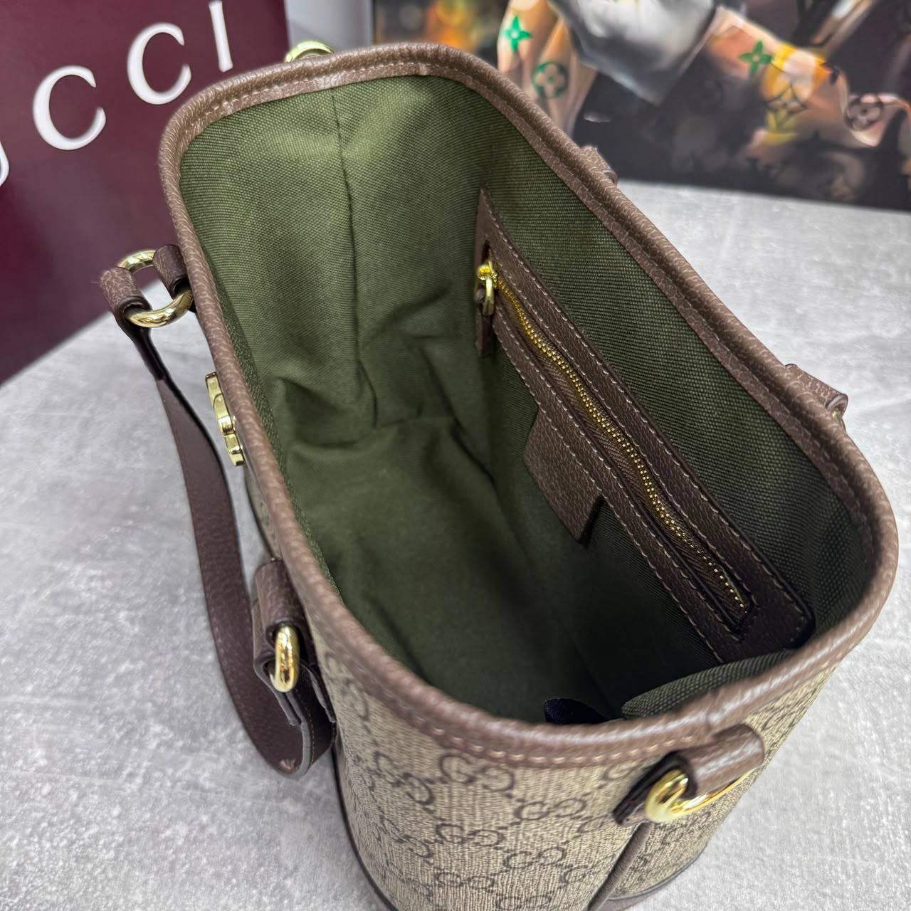 Сумка Gucci Ophidia small tote 9