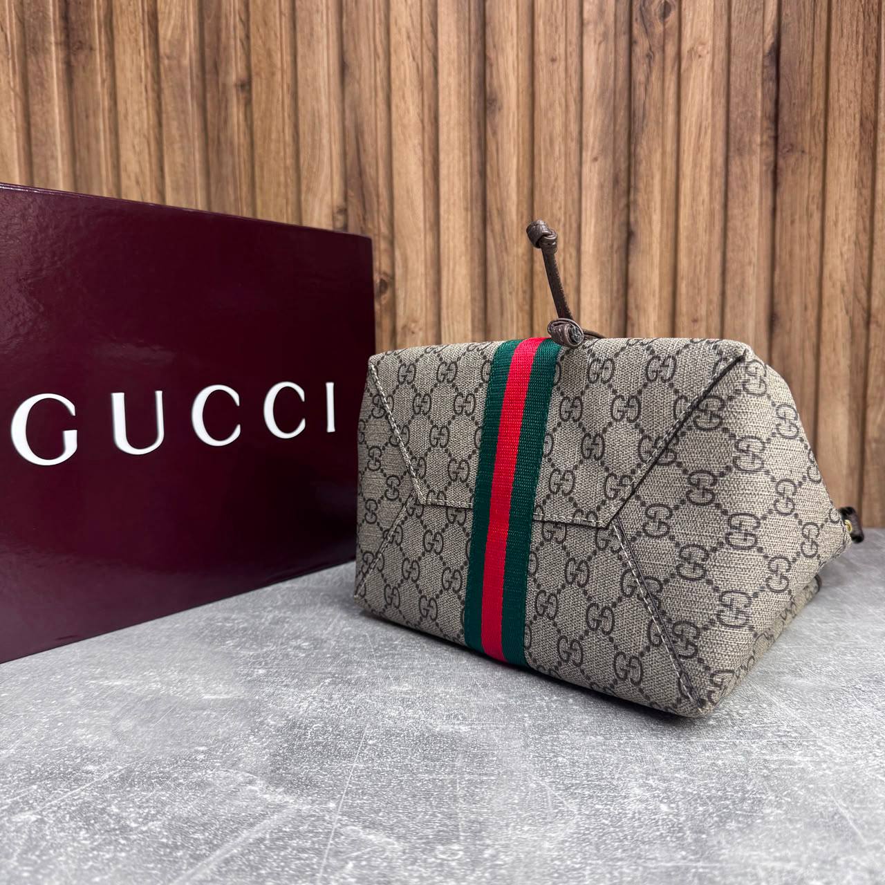 Сумка Gucci Ophidia GG Small Bucket 5