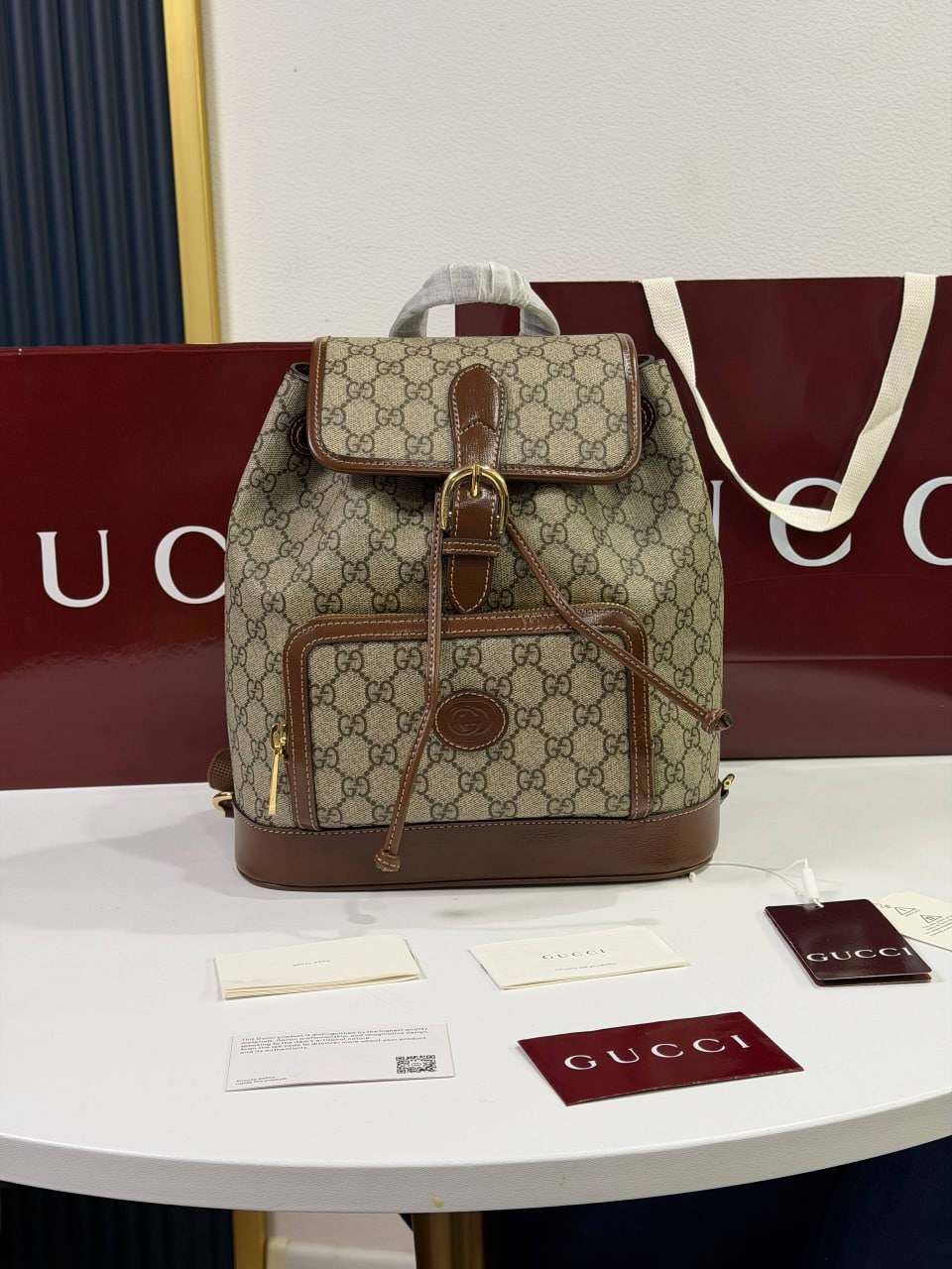 Рюкзак Gucci GG Retro Logo