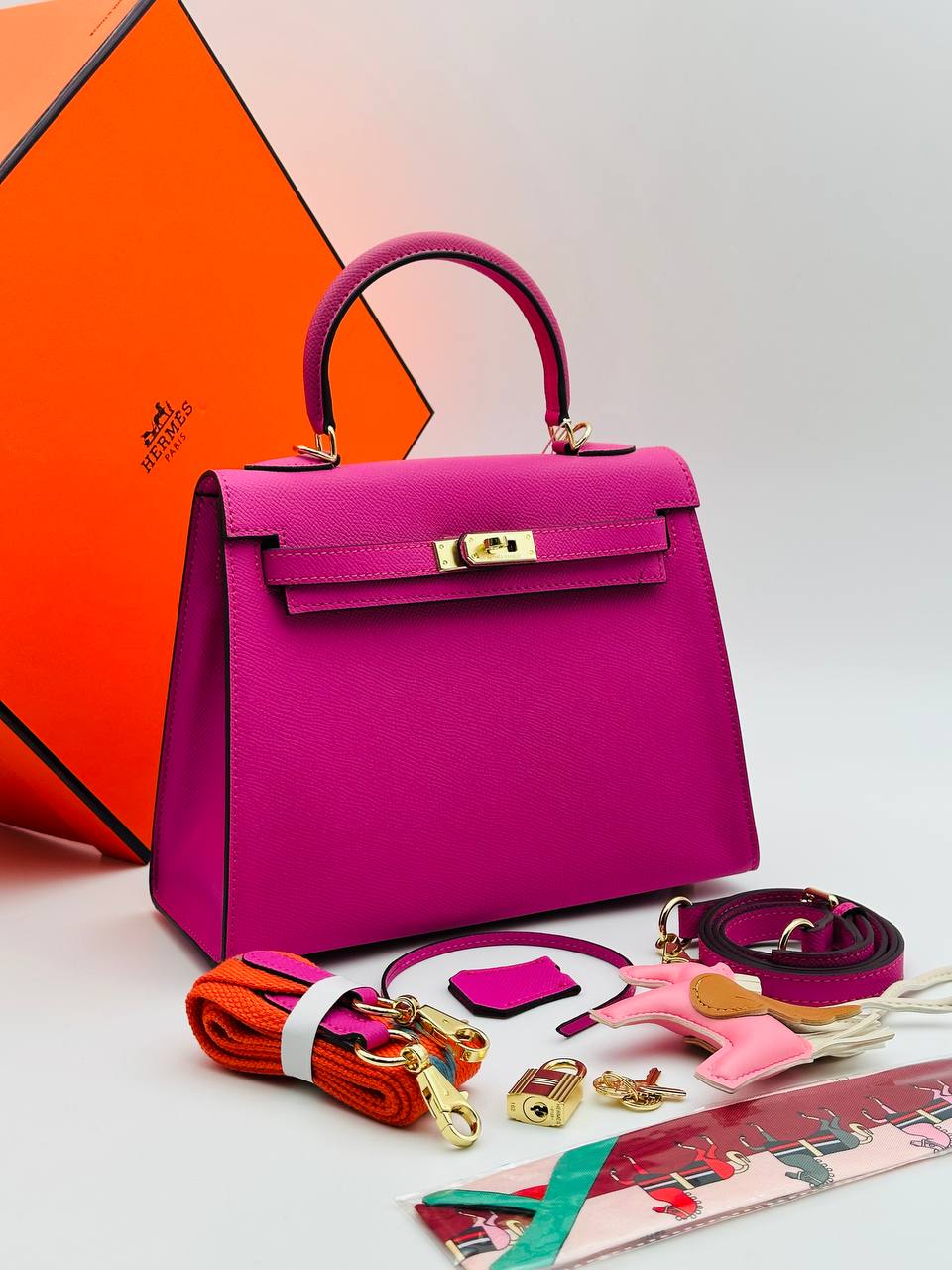 Сумка Hermes Kelly 25 Epsom 8