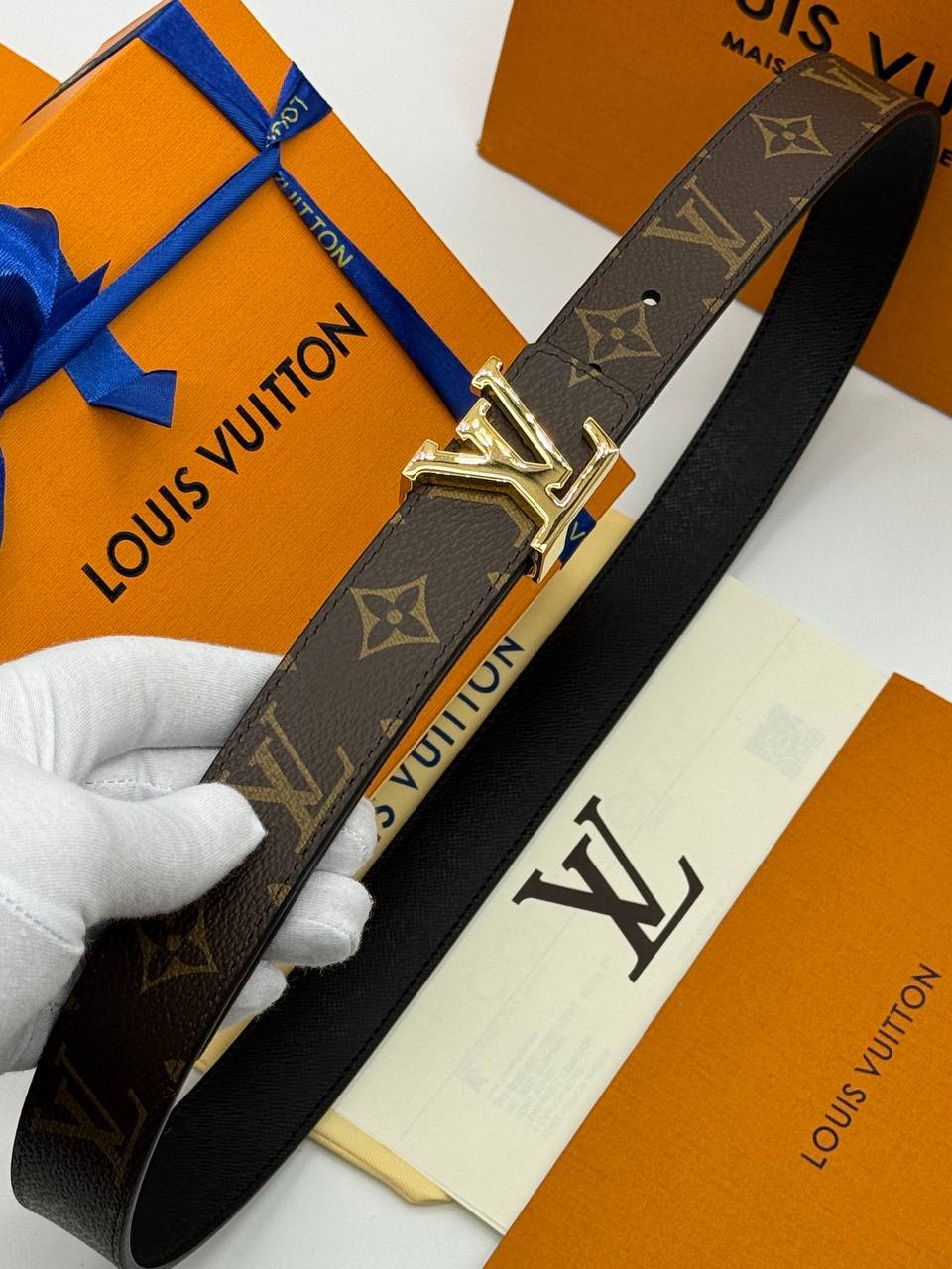Ремень Louis Vuitton Двусторонний 4