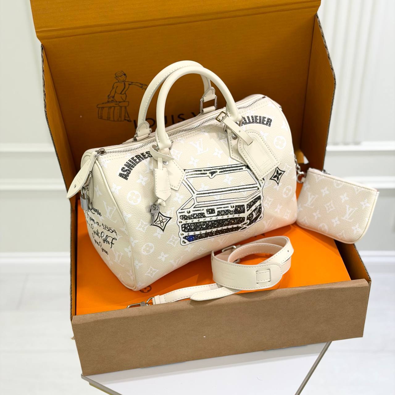 Сумка Louis Vuitton Speedy P9 Bandouliere 30 Jackets 5
