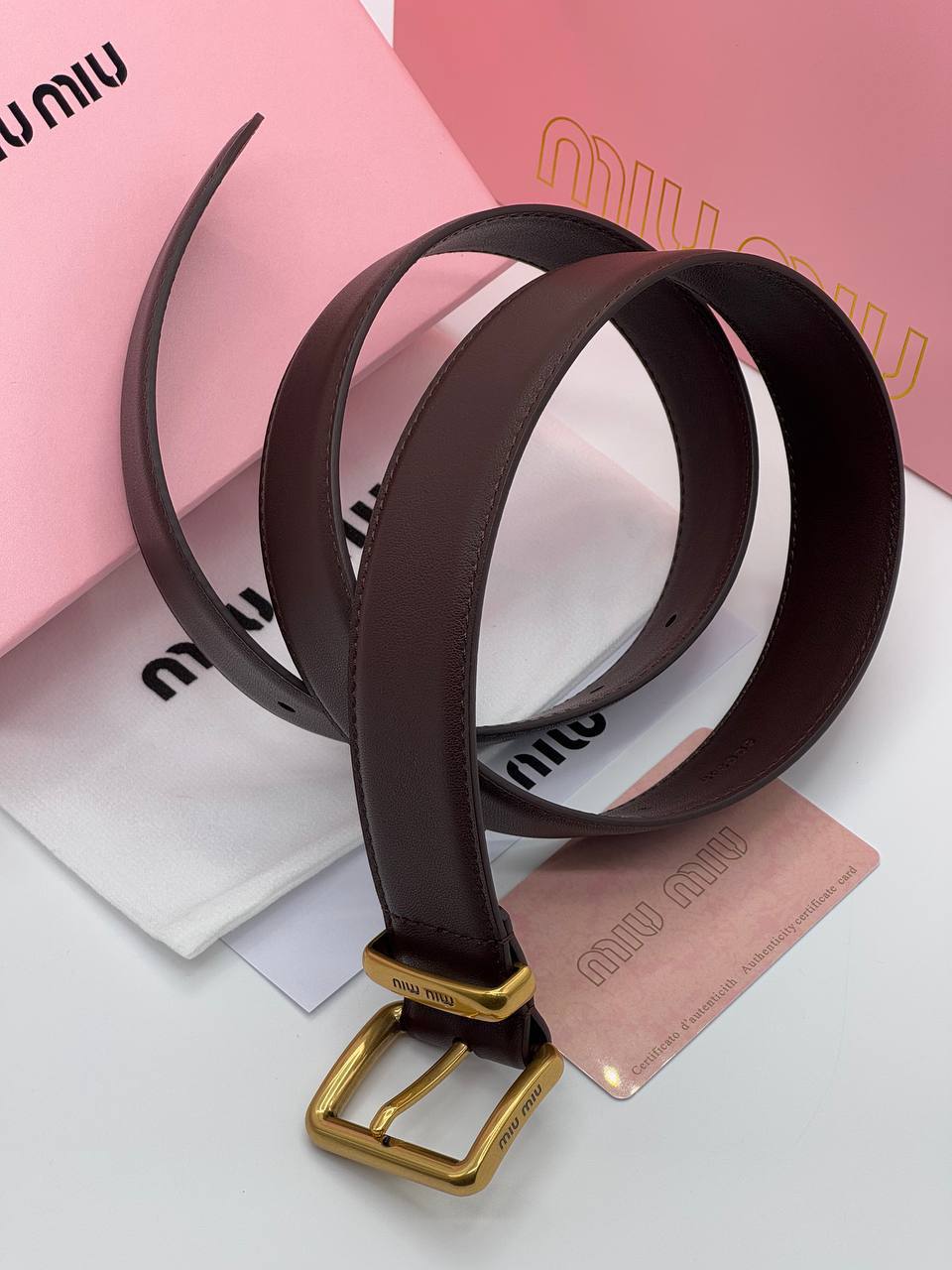 Ремень Miu Miu 4