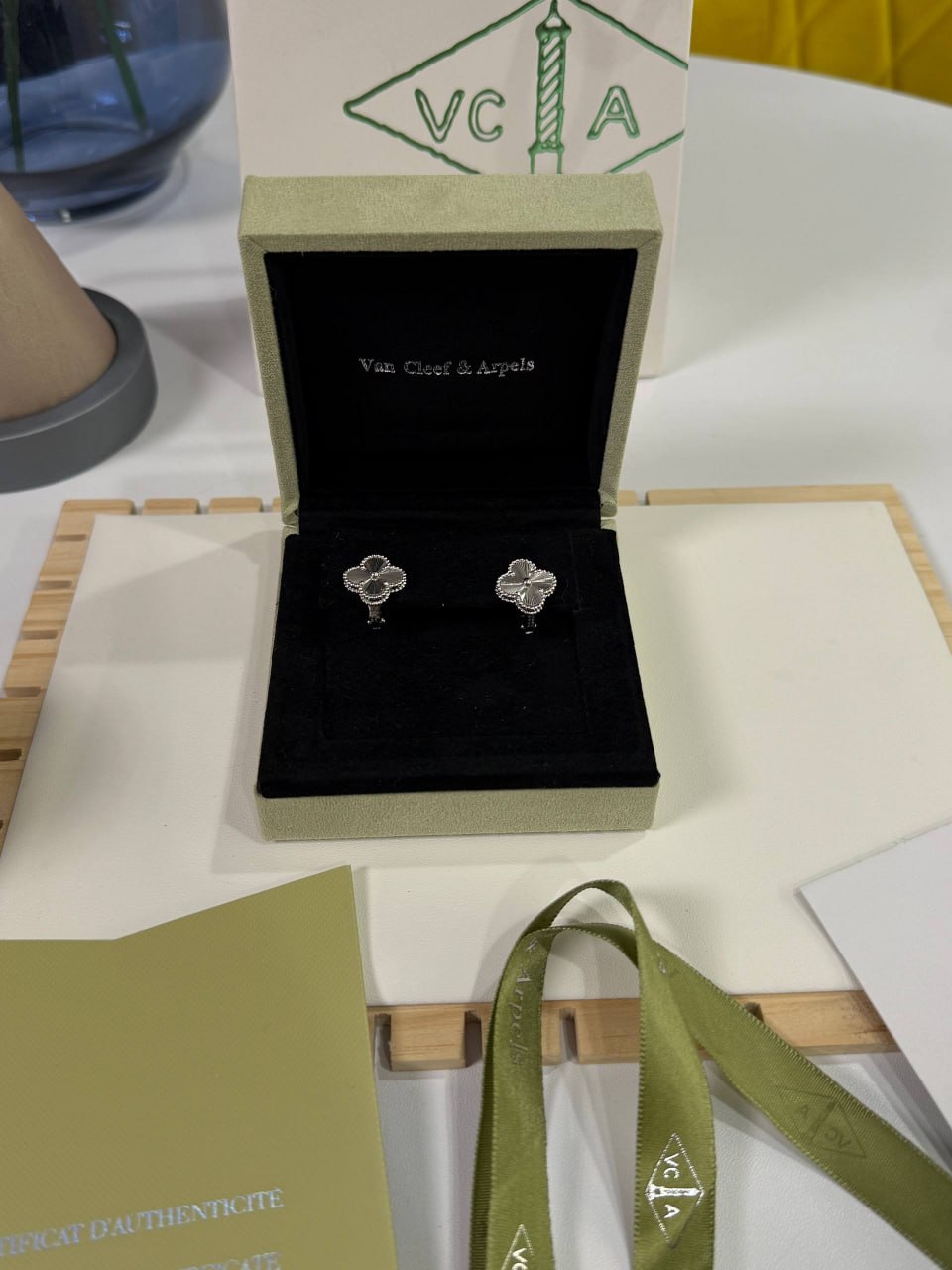 Серьги Van Cleef 2