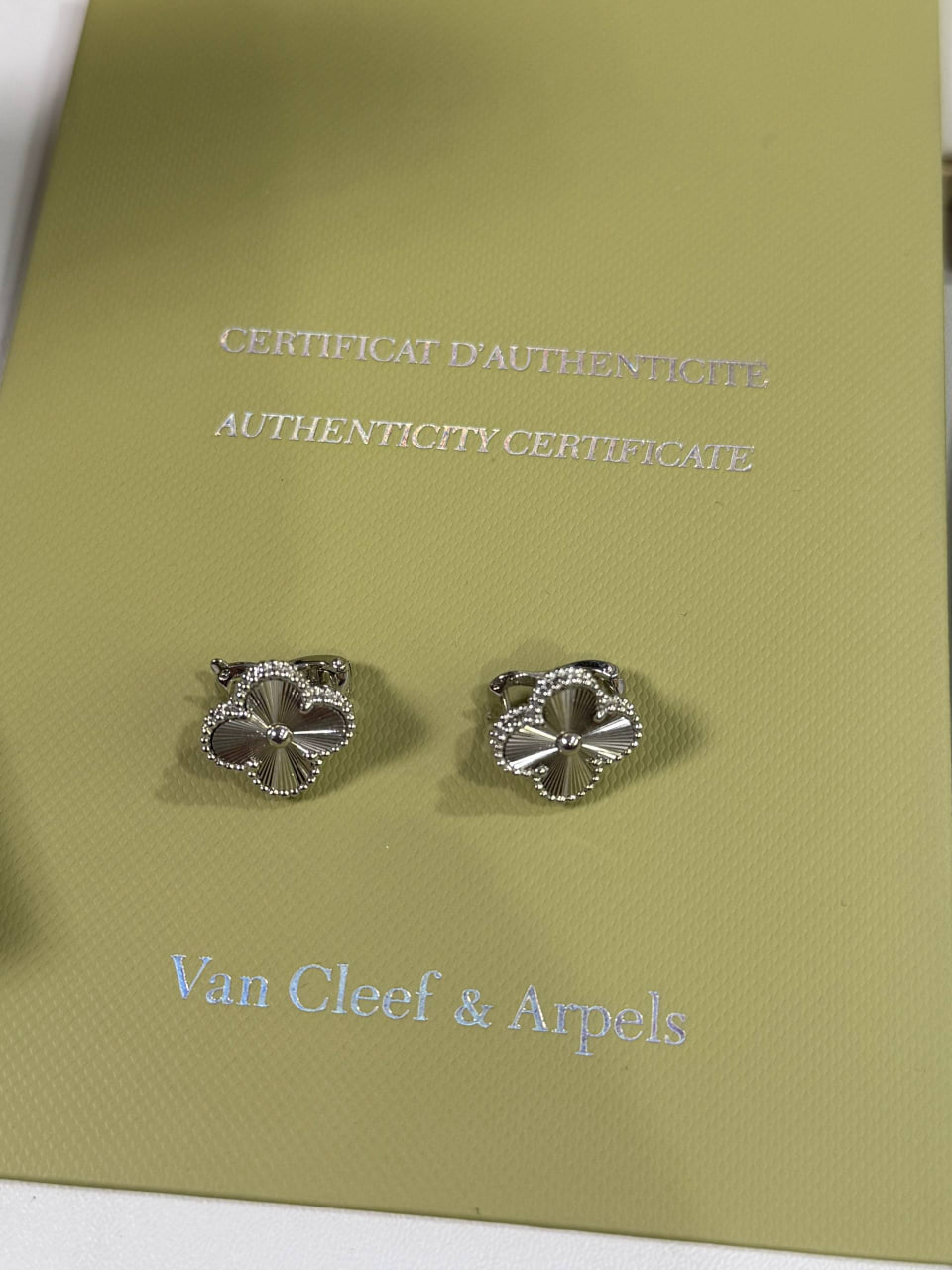 Серьги Van Cleef 7