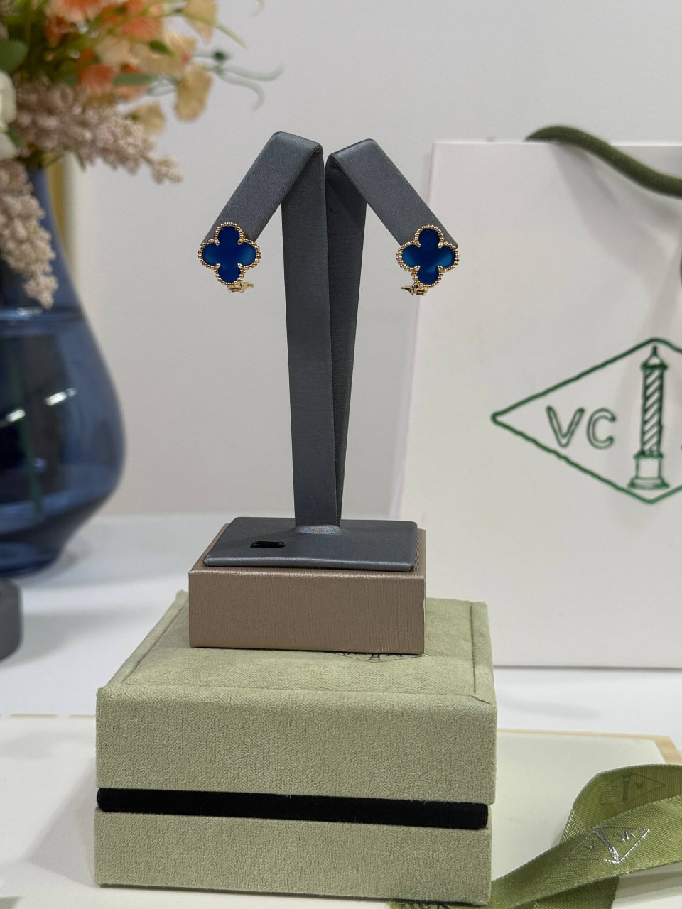 Серьги Van Cleef 4