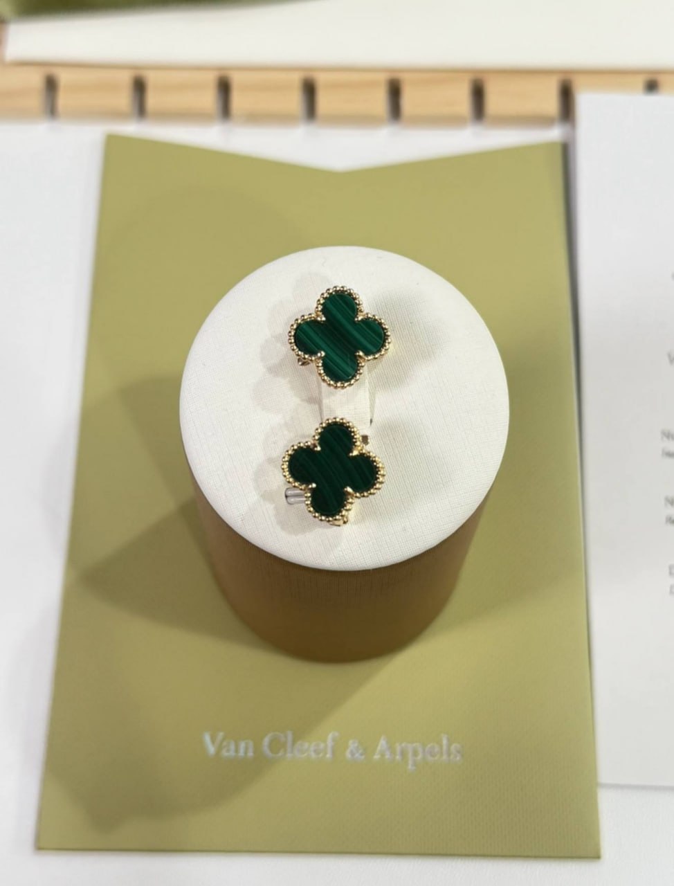 Серьги Van Cleef 6
