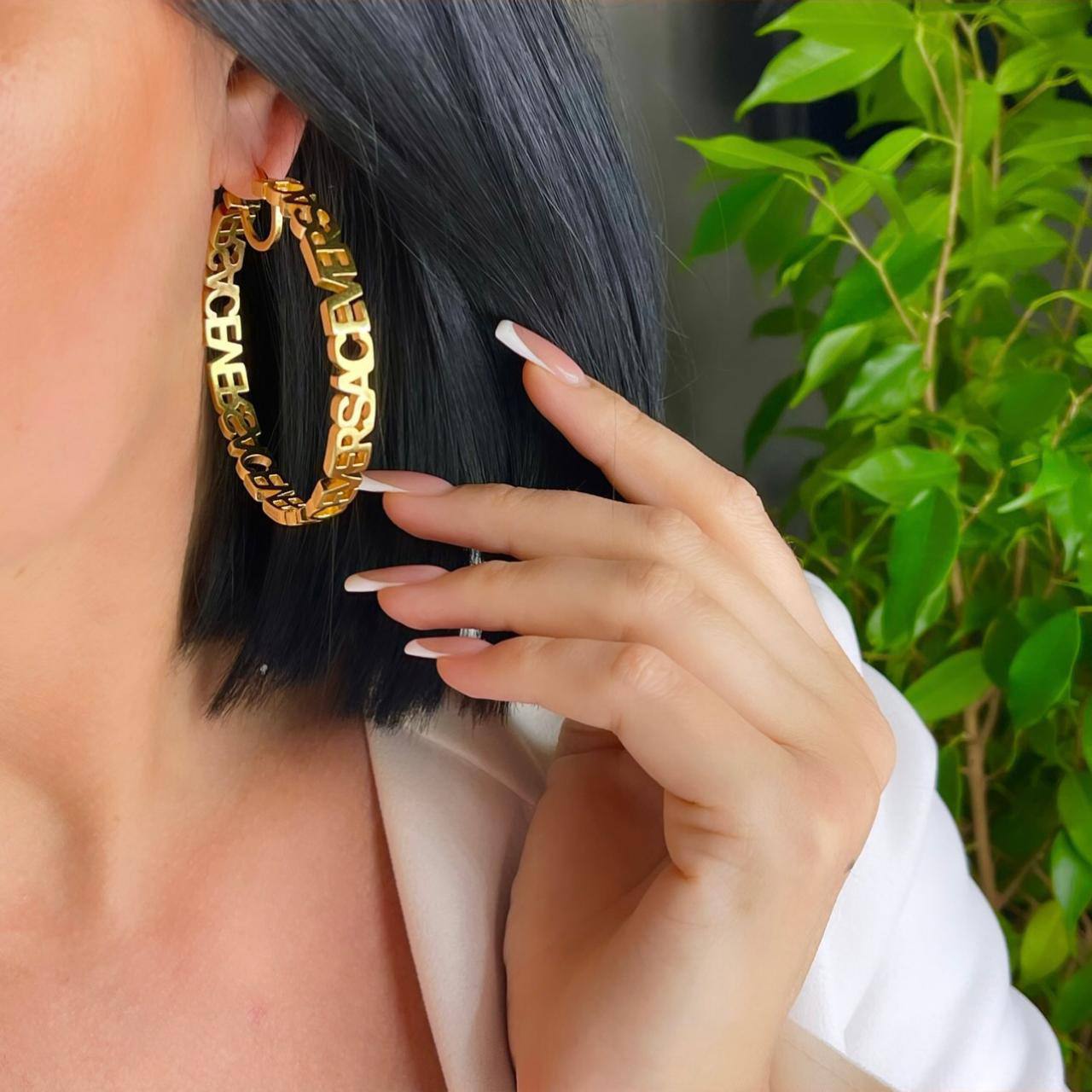 Серьги Versace 4